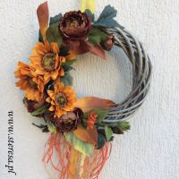 wianek jesienny handmade